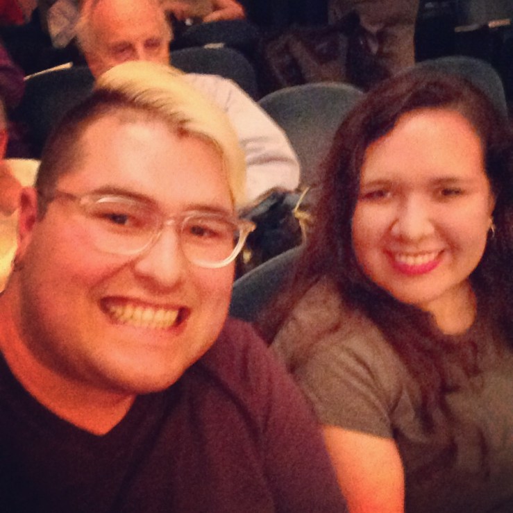 Me and my seeester at a great Oregon Symphony concert last weekend.