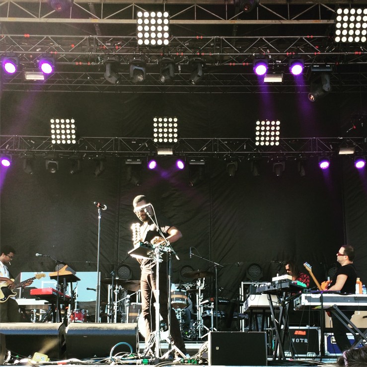 I saw TV on the Radio at Project Pabst this weekend